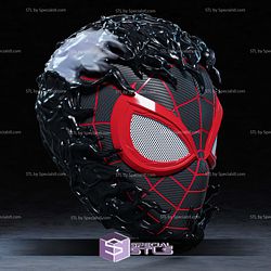 Cosplay STL Files Miles Morales Spiderman 2 Mask
