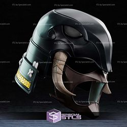 Cosplay STL Files Sengoku Black Ranger Helmet