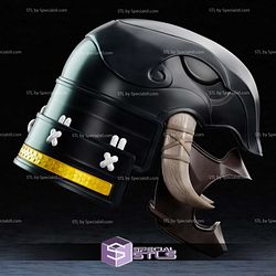Cosplay STL Files Sengoku Black Ranger Helmet