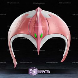 Cosplay STL Files Sengoku Pink Ranger Helmet