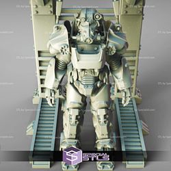 T-60 Power Armor STL Files from Fallout