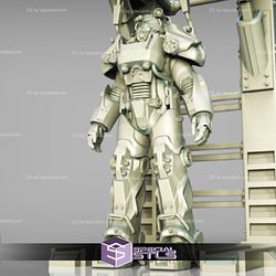 T-60 Power Armor STL Files from Fallout