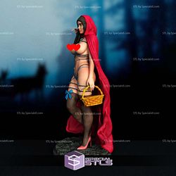 Red Riding Hood in Jacket Ready to 3D Print