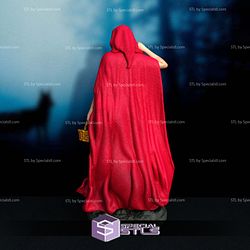 Red Riding Hood in Jacket Ready to 3D Print