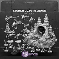 March 2024 Anvilrage Studios Miniatures