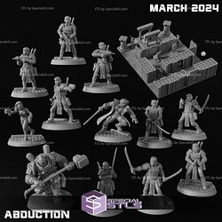 March 2024 Cyber Forge Miniatures