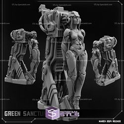 March 2024 Cyberpunk Papsikels Miniatures