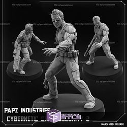 March 2024 Cyberpunk Papsikels Miniatures