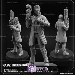 March 2024 Cyberpunk Papsikels Miniatures