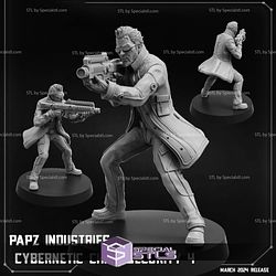 March 2024 Cyberpunk Papsikels Miniatures