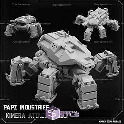 March 2024 Cyberpunk Papsikels Miniatures