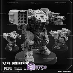 March 2024 Cyberpunk Papsikels Miniatures