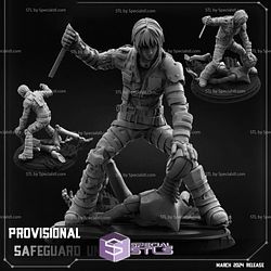 March 2024 Cyberpunk Papsikels Miniatures