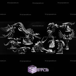 March 2024 Mini Monster Mayhem Miniatures