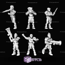 March 2024 Print Paint and Play Miniatures