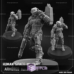 March 2024 Scifi Papsikels Miniatures