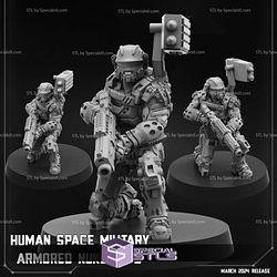 March 2024 Scifi Papsikels Miniatures