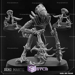 March 2024 Scifi Papsikels Miniatures