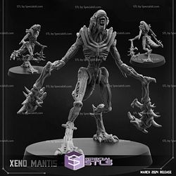 March 2024 Scifi Papsikels Miniatures