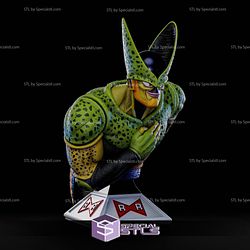 Cell Second Form Bust Dragonball 3D Printer Files