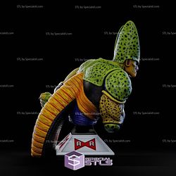 Cell Second Form Bust Dragonball 3D Printer Files