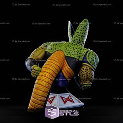 Cell Second Form Bust Dragonball 3D Printer Files