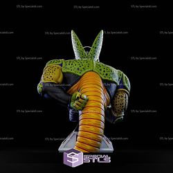 Cell Second Form Bust Dragonball 3D Printer Files