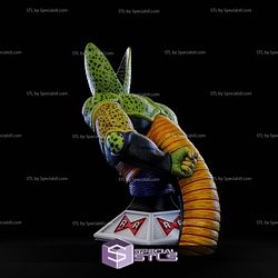 Cell Second Form Bust Dragonball 3D Printer Files