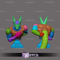 Cell Second Form Bust Dragonball 3D Printer Files