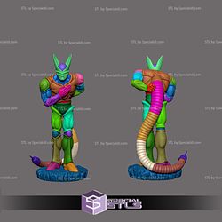 Cell Second Form Dragonball 3D Printer Files