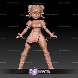 Chun Li Anime Version STL Files