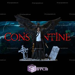 Constantine Walking Diorama Digital STL Files