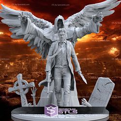 Constantine Walking Diorama Digital STL Files