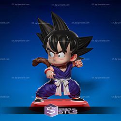 Goku Kid Purple Suit 3D Printer Files