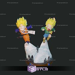 Gotenks and Trunks Kid 3D Printer Files