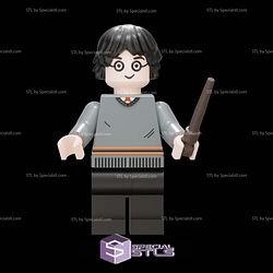 Harry Potter Lego Ron Hermione 3D Printer Files