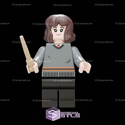 Harry Potter Lego Ron Hermione 3D Printer Files