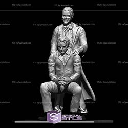 Joker Heath Ledger and Jack Nicholson STL Files