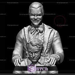 Joker Heath Ledger and Jack Nicholson STL Files