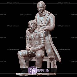 Joker Heath Ledger and Jack Nicholson STL Files