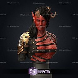 Karlach Cliffgate Bust Basic 3D Printer Files