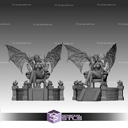 Lady Anastasia Succubus The Dark Code 3D Printer Files