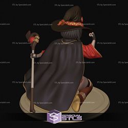 Megumin Sitting Pose Digital STL Files