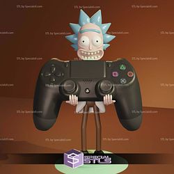 Rick from Rick and Morty Joystick Holder 3D Printer Files