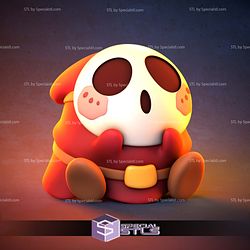 Shy Guy Super Mario STL Files