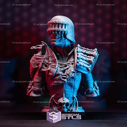 Simple STL Collection - Judge Death Bust