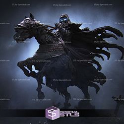 The Four Horseman Death on Horse STL Files