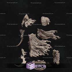 The Four Horseman Death Standalone STL Files