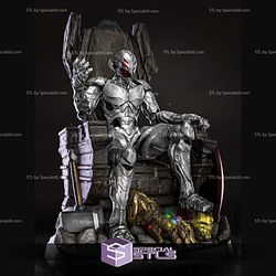 Ultron on Throne 3D Printer Files