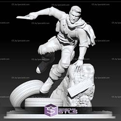 Uncharted 3 Nathan Drake Jump STL Files